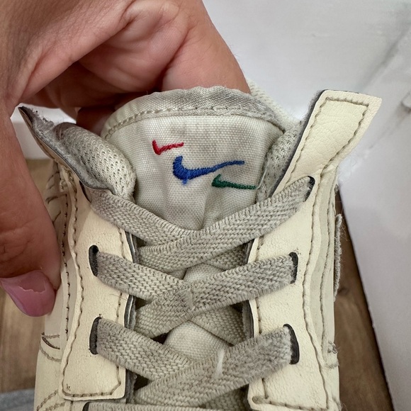 Nike Air Force 1 Fontanka "Coconut Milk" Toddler - Size 10.5c - Picture 8 of 13